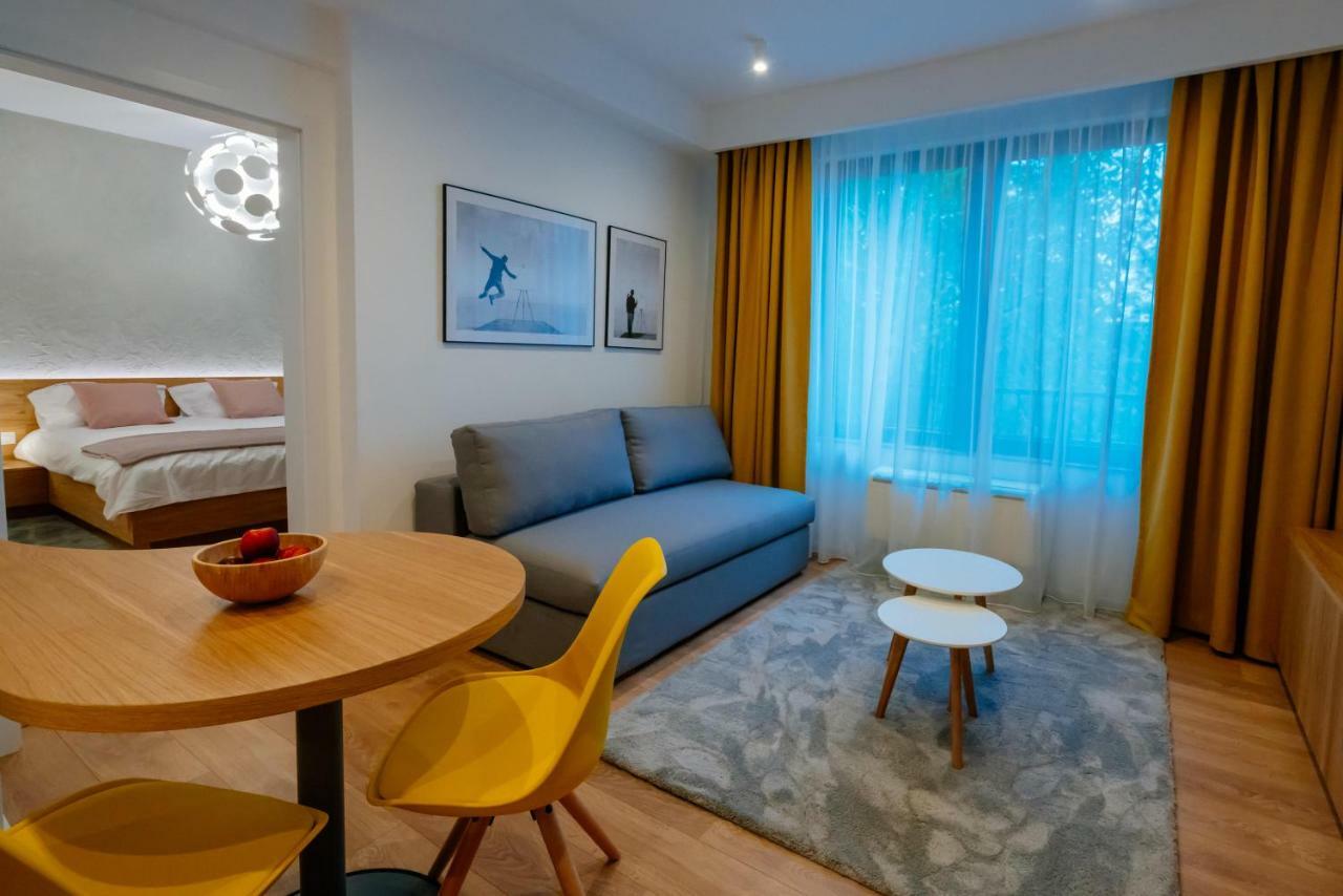 Arbans Elegant Apartment In The City Center Bukarest Exterior foto